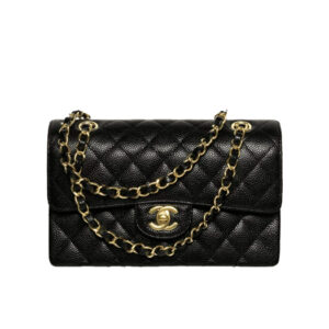 Túi Chanel Classic Flap Bag Small Black Grained Calfskin