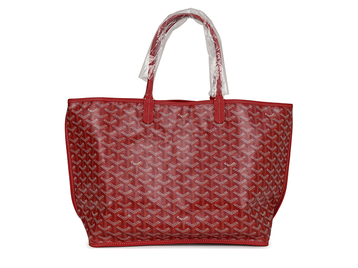 Túi Goyard Anjou PM Red Goyardine Canvas Palladium Hardware