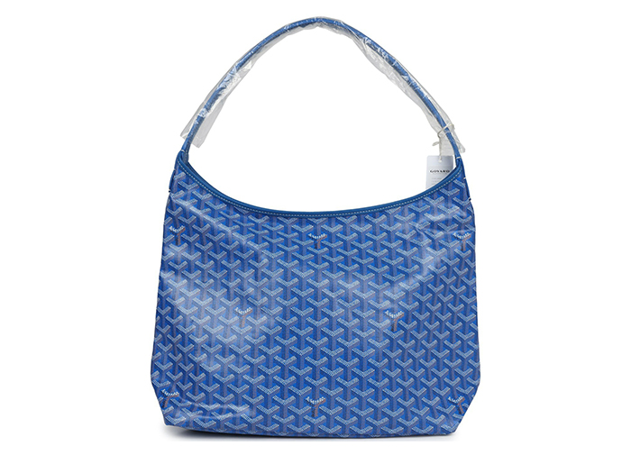 Túi Goyard Goyardine Sky Blue Boheme Hobo Bag Palladium Hardware