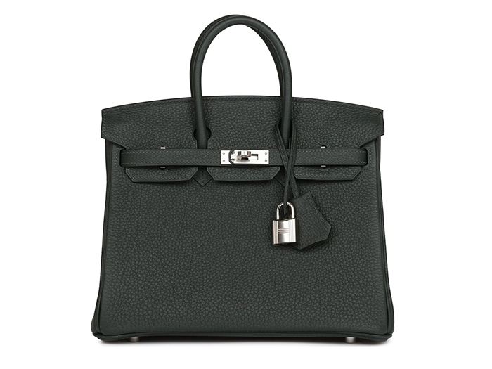 Túi Hermès Birkin 25 Vert Fonce Togo Palladium Hardware