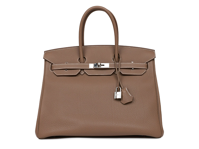 Túi Hermès Birkin 35 Etoupe Togo Palladium Hardware