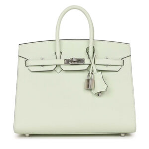 Túi Hermès Birkin Sellier 25 Vert Fizz Epsom Palladium Hardware