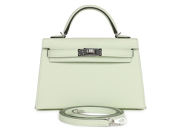 Túi Hermès Kelly Sellier 20 Vert Fizz Epsom Palladium Hardware