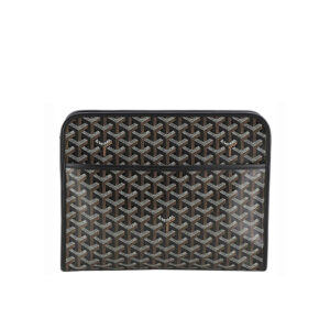 Ví Nam Goyard Jouvence Toiletry Pouch Goyardine GM Black