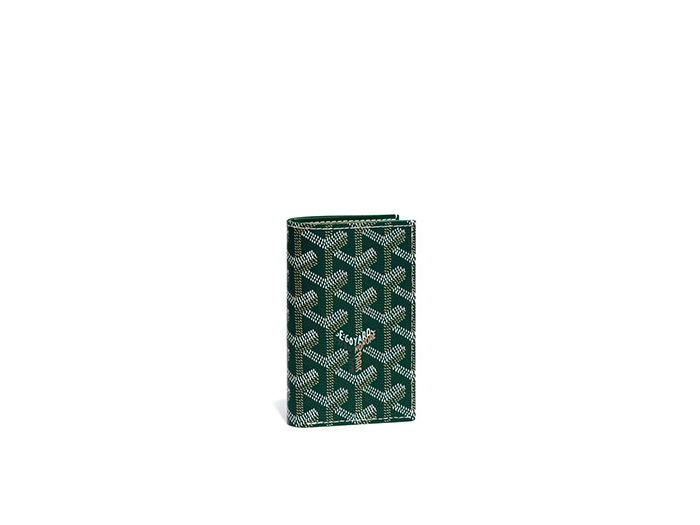 Ví Nam Goyard Saint Pierre Card Holder Green