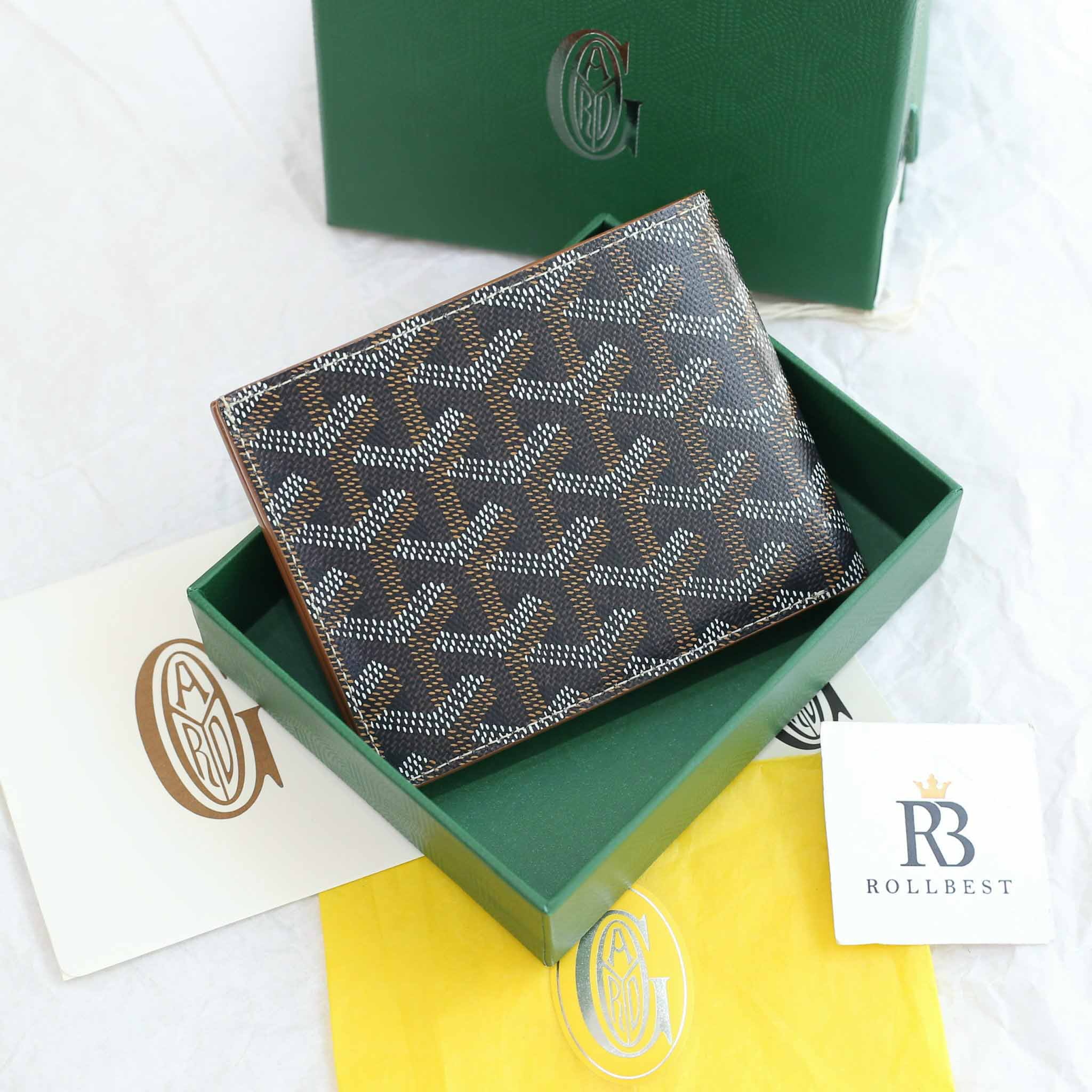 Ví Nam Goyard Victoire Wallet Black