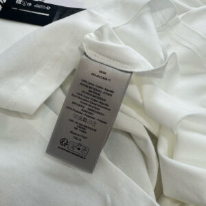 Áo Dior Relaxed-Fit T-Shirt White Cotton Jersey