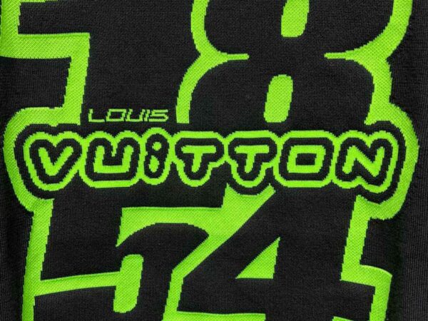 Áo Louis Vuitton Black & Neon Green '1854'