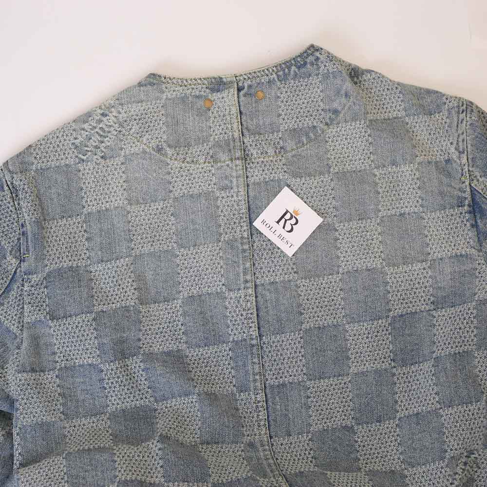 Áo Louis Vuitton Damier Denim Chic Jacket