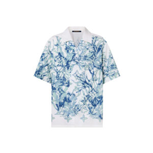 Áo Louis Vuitton Graphic Short Sleeved Cotton Monogram Aquagarden