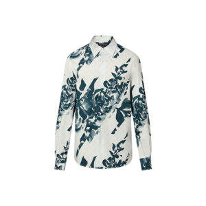 Áo Louis Vuitton Long Sleeved Printed Cotton Shirt