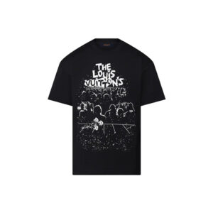 Áo Louis Vuitton LV Concert Print T-shirt Black