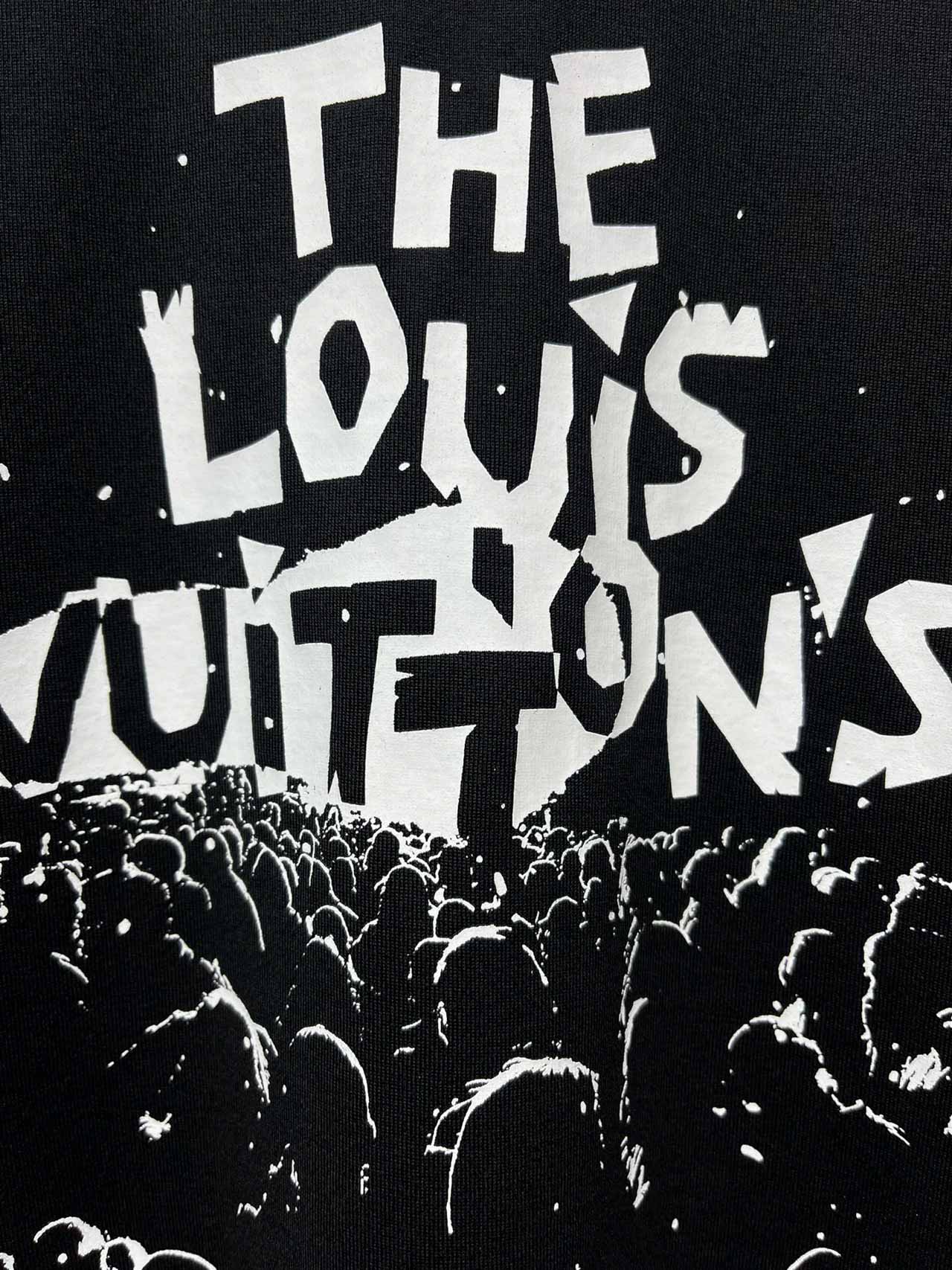 Áo Louis Vuitton LV Concert Print T-shirt Black