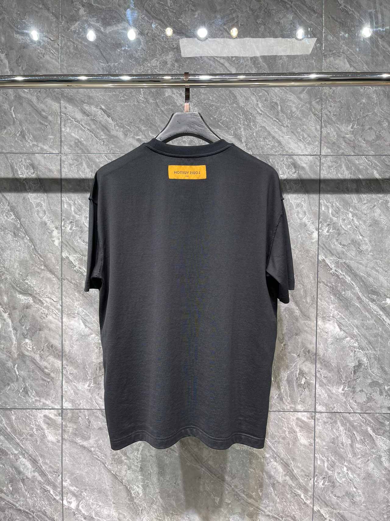 Áo Louis Vuitton LV Concert Print T-shirt Black