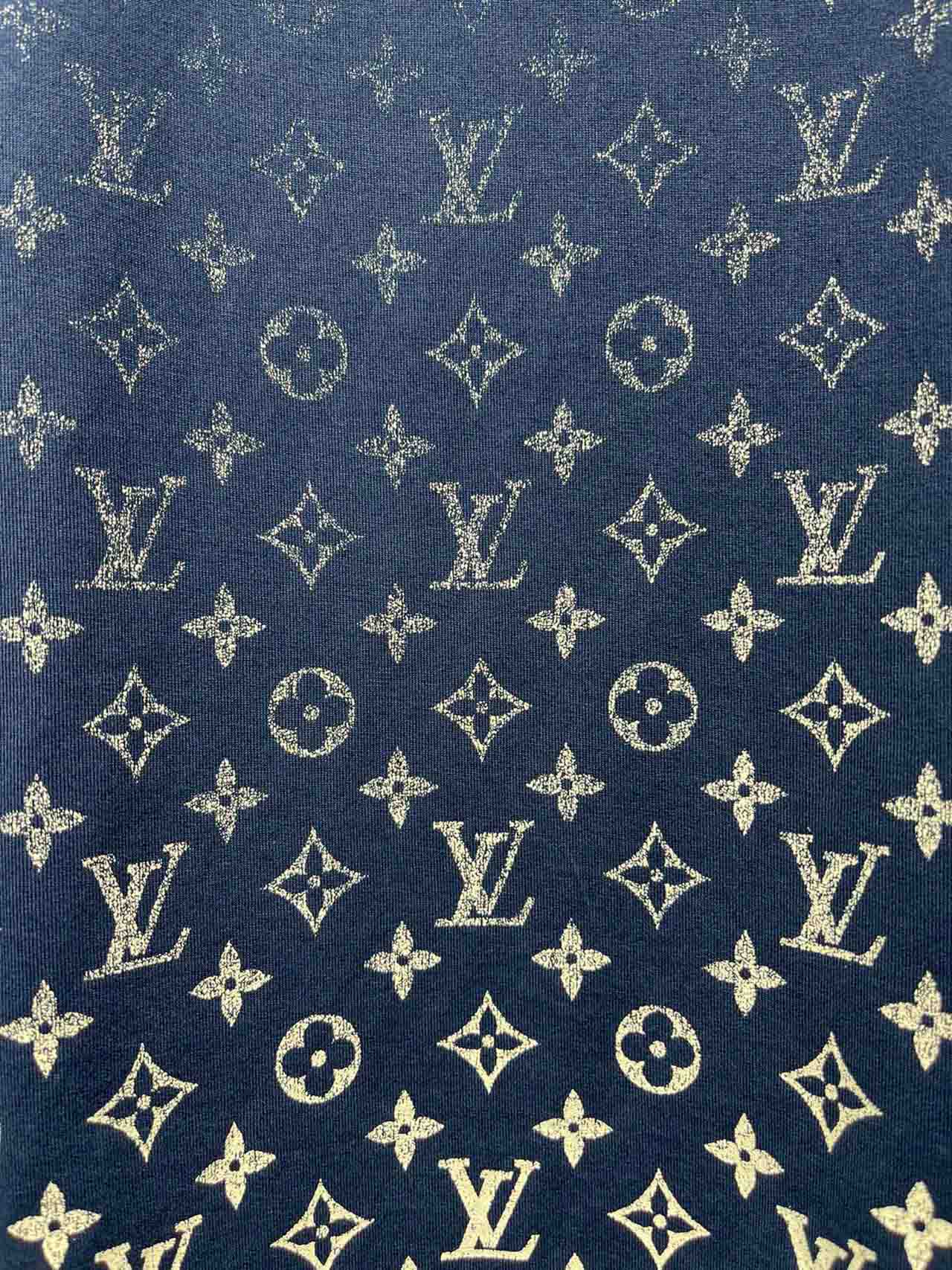 Áo Louis Vuitton LV Monogram Gradient Ocean Blue