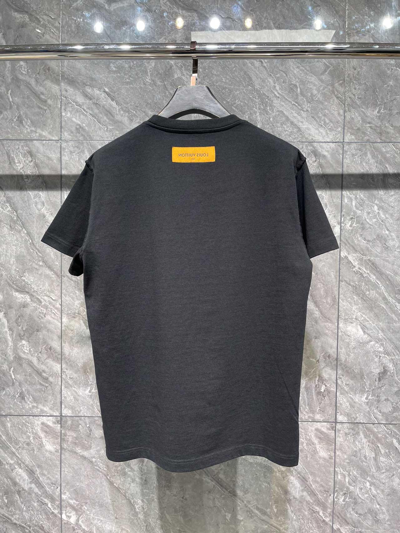 Áo Louis Vuitton LV Spread Embroidery T-Shirt Black