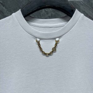 Áo Louis Vuitton LV Stripe T-Shirt White