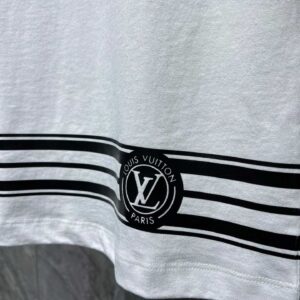 Áo Louis Vuitton LV Stripe T-Shirt White