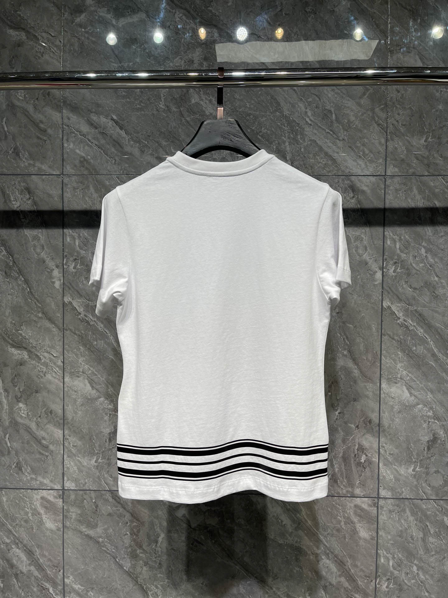 Áo Louis Vuitton LV Stripe T-Shirt White