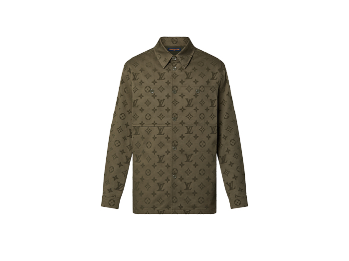 Áo Louis Vuitton Monogram Cotton Overshirt