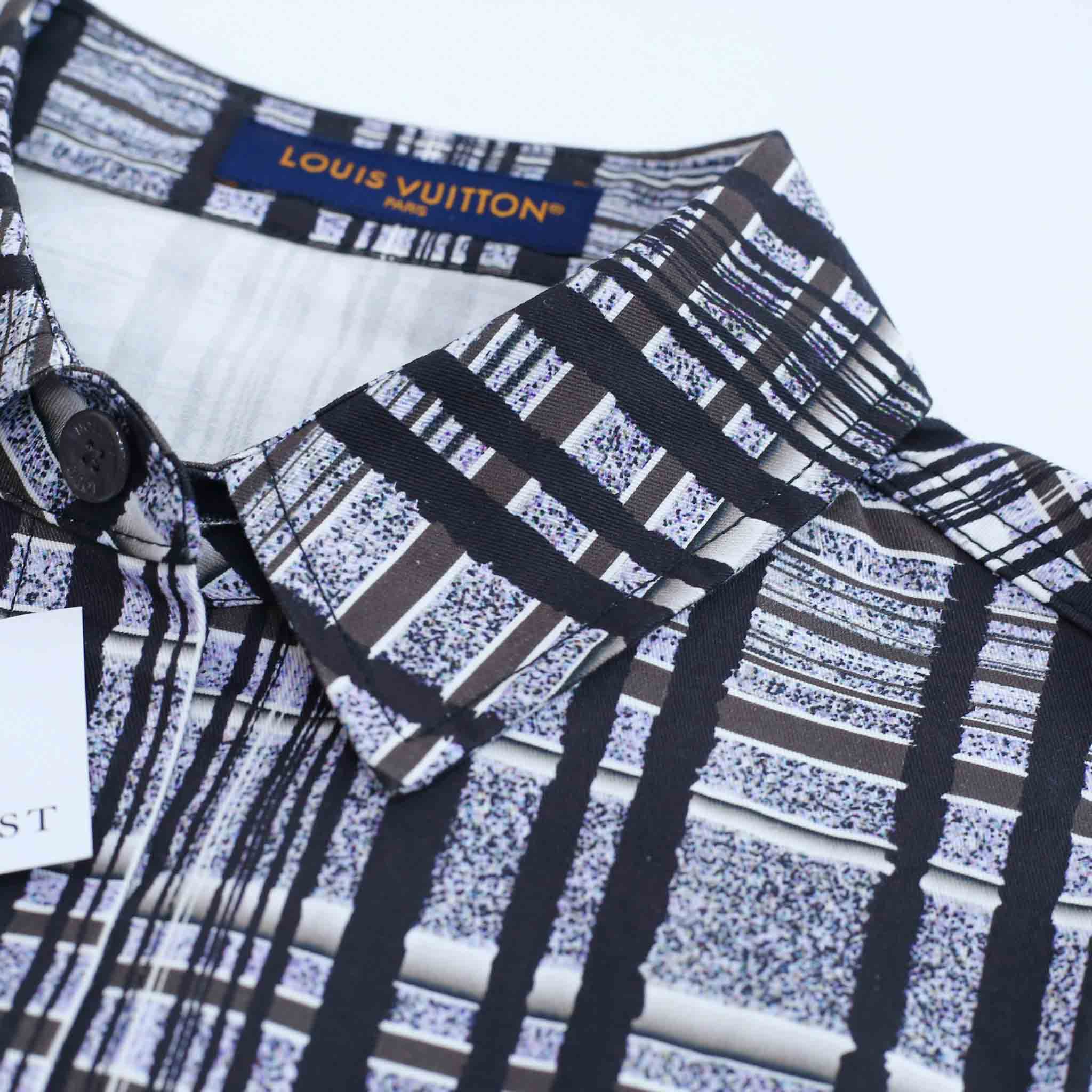 Áo Louis Vuitton Printed Cotton Overshirt