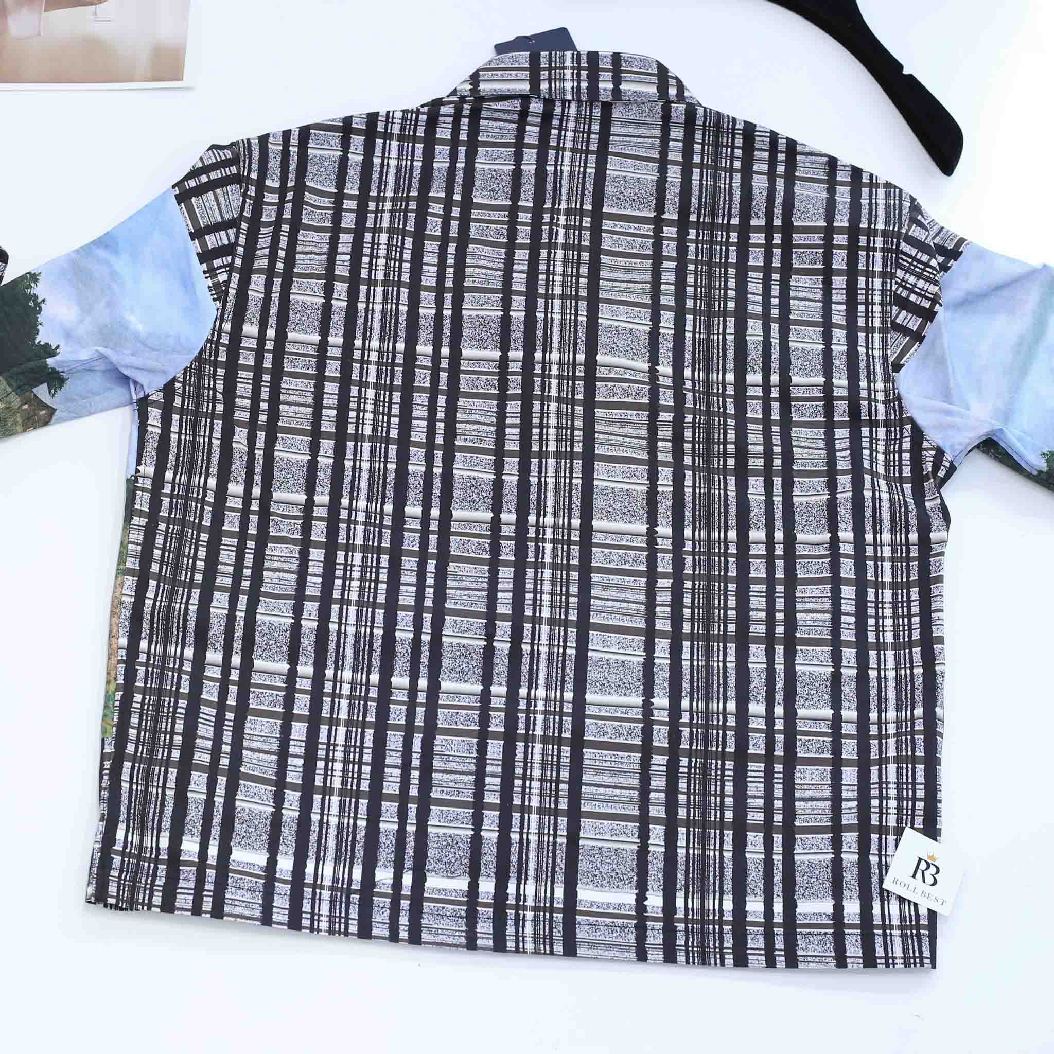 Áo Louis Vuitton Printed Cotton Overshirt