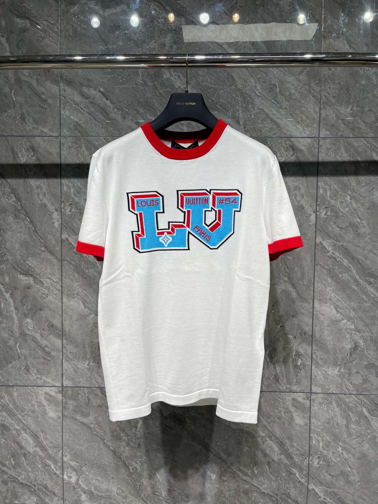 Áo Louis Vuitton Signature LV Knit T-Shirt 