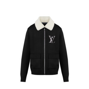 Áo Louis Vuitton Wool Blouson With Shearling Collar
