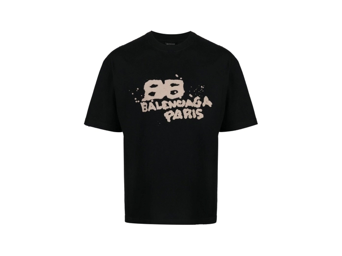 Áo Phông Balenciaga Logo Print