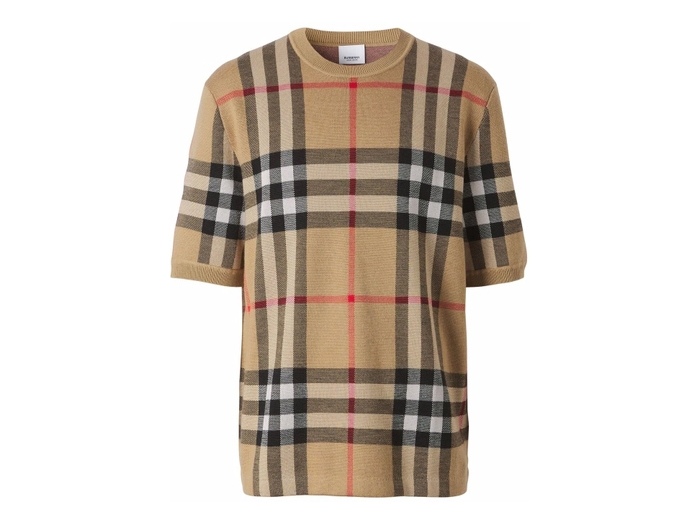 Áo Phông Burberry Natural Checked