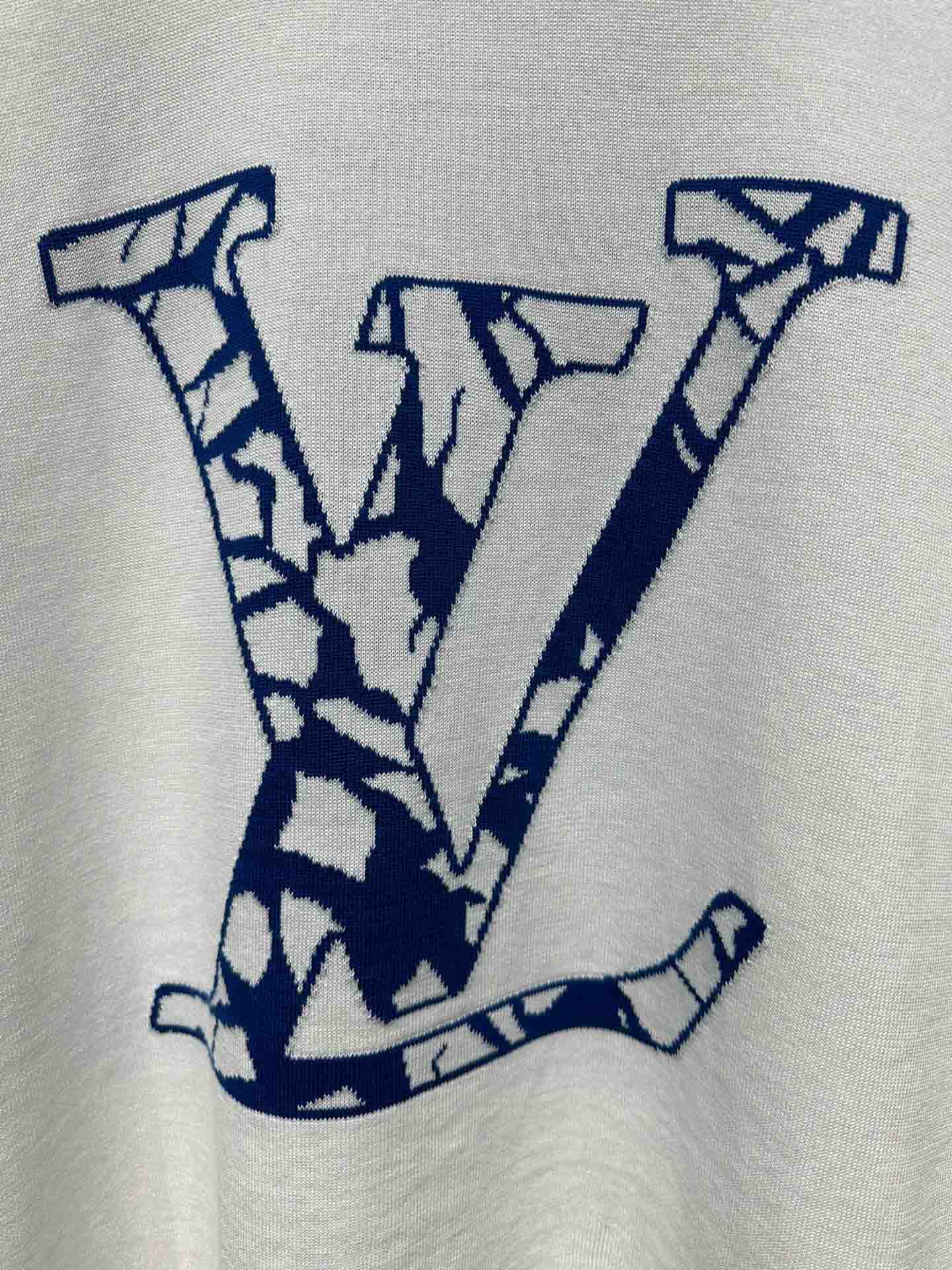 Áo Phông Louis Vuitton Logo Jacquard