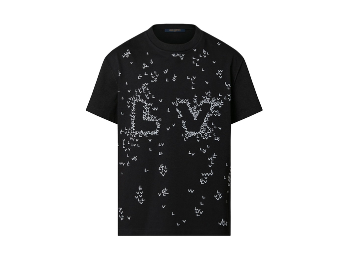 Áo Phông Louis Vuitton Lv Spread Embroidery