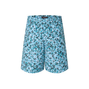 Quần Louis Vuitton Light Blue Speckled Monogram Swim Shorts