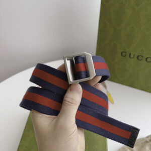 Thắt Lưng Gucci Nữ Italy Bản Nhỏ Khóa Vuông