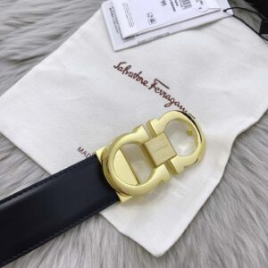 Thắt Lưng Salvatore Ferragamo Belt Dây Trơn 35mm Khóa Cài