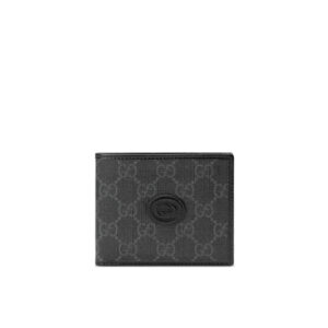 Ví Ngắn Gucci Wallet With Interlocking G Màu Đen