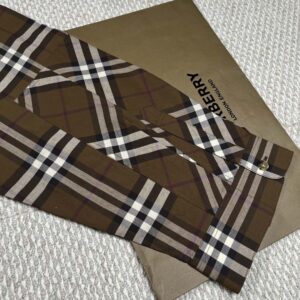 Áo Sơ Mi Burberry Brown Casual Check