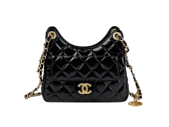 Túi Đeo Chéo Nữ Chanel 31 Small Bag Calfskin Black Màu Đen