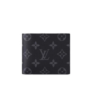 Ví Đựng Thẻ Louis Vuitton Họa Tiết Monogram Đen