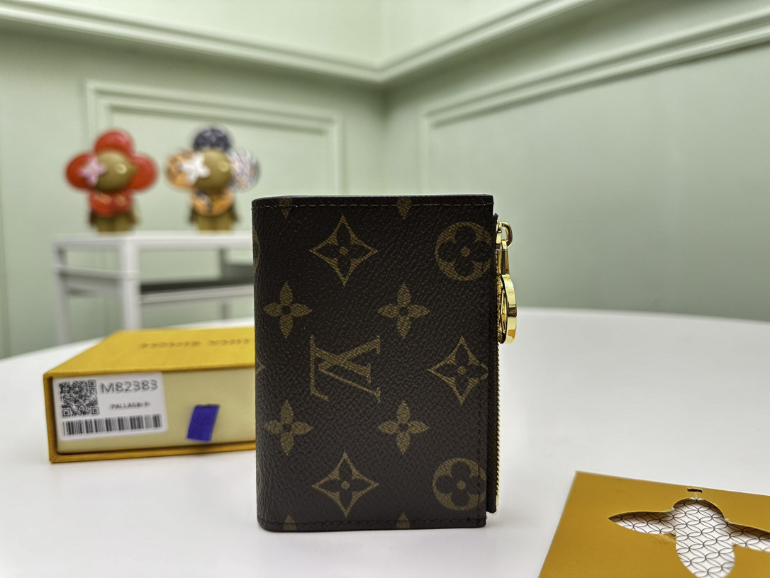 Ví Ngắn Nữ Louis Vuitton Monogram Lisa Wallet 