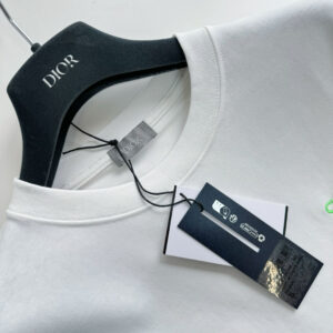 Áo Christian Dior Couture Relaxed-Fit T-Shirt White Cotton Jersey