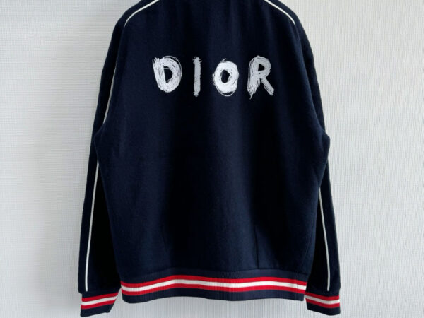 Áo Dior And Otani Workshop Varsity Jacket Black