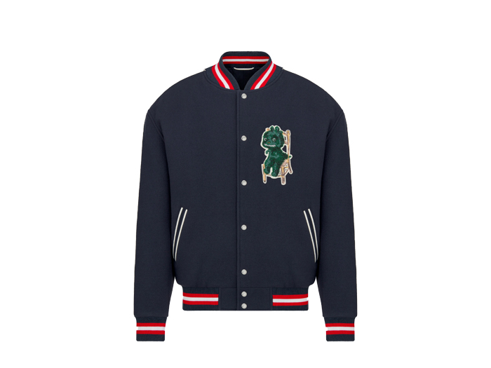 Áo Dior And Otani Workshop Varsity Jacket Black