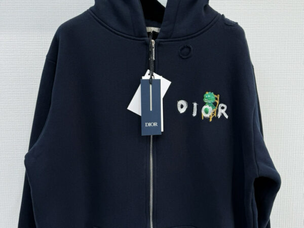 Áo Dior And Otani Workshop Zipped Hooded Sweatshirt