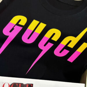 Áo Phông Gucci Cotton With Gucci Blade Print