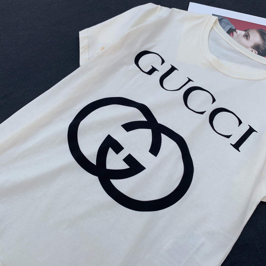 Áo Phông Gucci GG Interlocking Big Logo