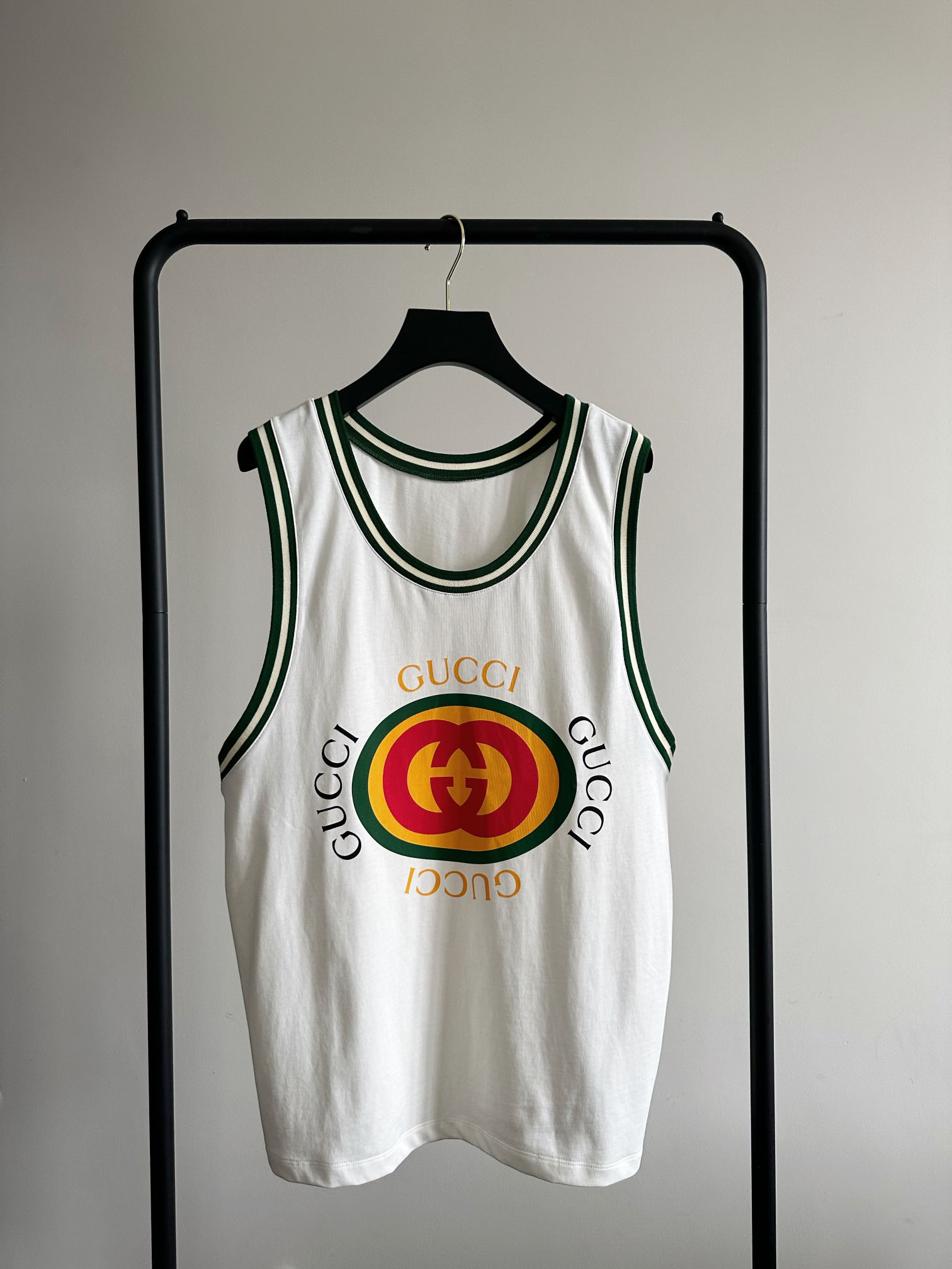 Áo Phông Gucci Interlockig G Cotton Tank Top