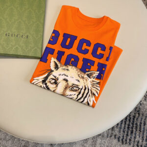 Áo Phông Gucci Tiger Cotton Orange