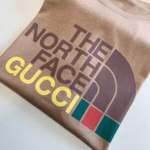 Áo Phông Gucci x The North Face Camel
