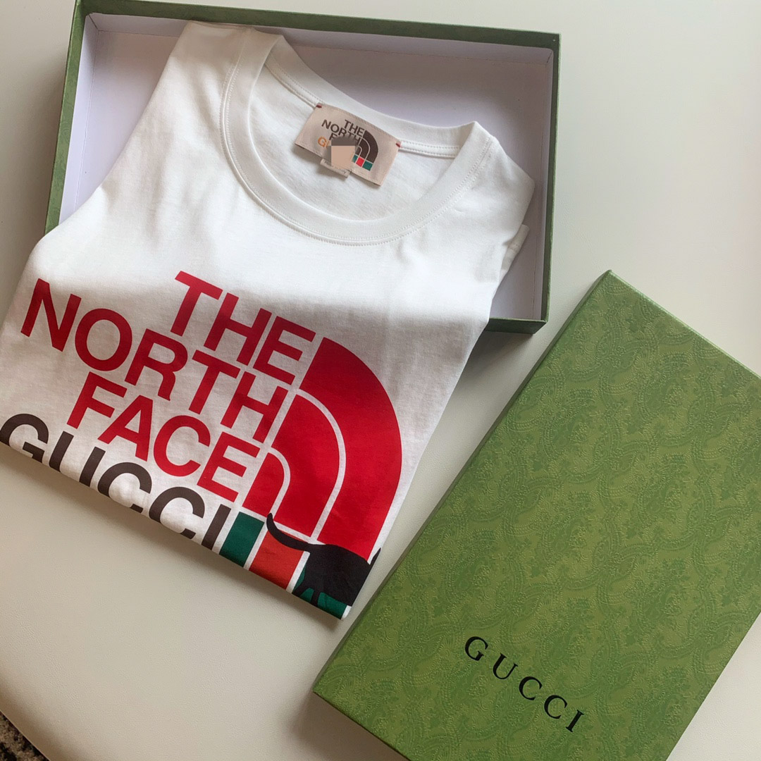 Áo Phông Gucci x The North Face Off-White